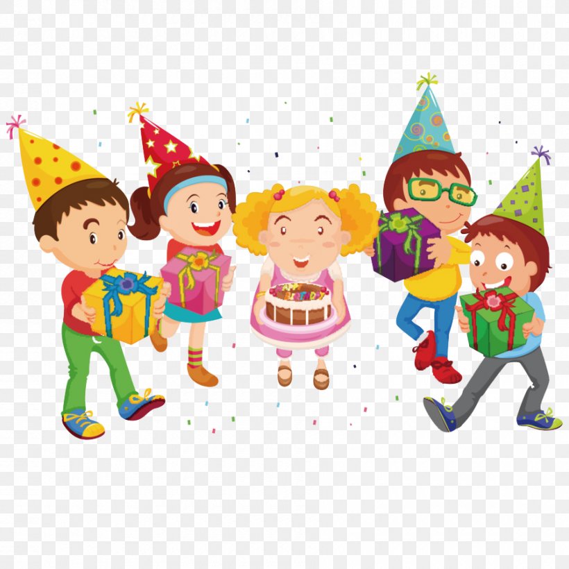 Children's Party Clip Art Birthday Portable Network Graphics, PNG, 900x900px, Childrens Party, Art, Birthday, Cartoon, Celebrating Download Free
