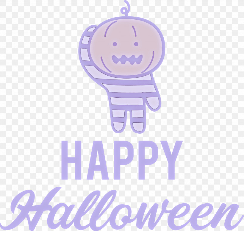 Happy Halloween, PNG, 3000x2841px, Happy Halloween, Geometry, Happiness, Lavender, Line Download Free