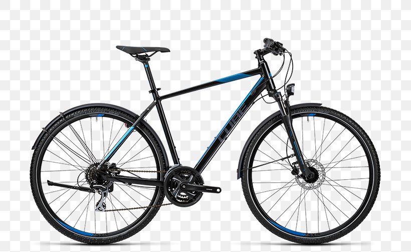 Hybrid Bicycle Cube Bikes Mountain Bike Bicycle Frames, PNG, 730x502px, Bicycle, Automotive Tire, Bicycle Accessory, Bicycle Cranks, Bicycle Derailleurs Download Free