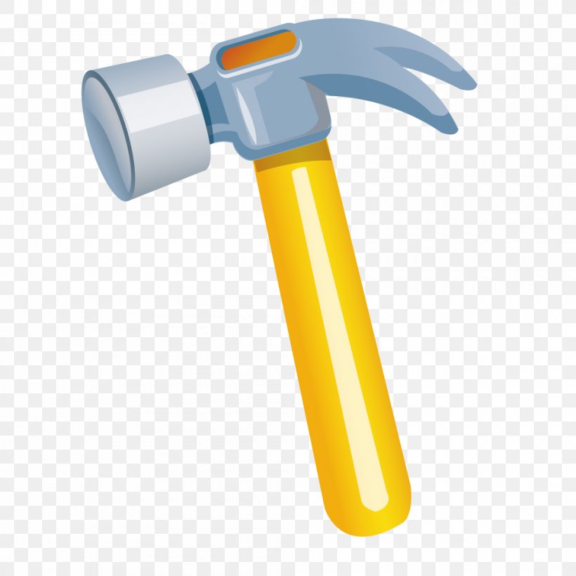Hammer Hand Tool Illustration, PNG, 1000x1000px, Hammer, Hand Tool, Hardware, Logo, Royaltyfree Download Free