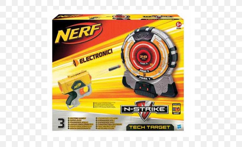 Nerf N-Strike Elite Toy Super Soaker, PNG, 500x500px, Nerf Nstrike, Ammunition, Clutch Part, Darts, Game Download Free