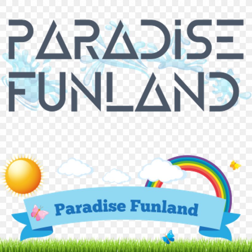 Paradise Funland, PNG, 1024x1024px, Amusement Park, Area, Banner, Blue, Brand Download Free
