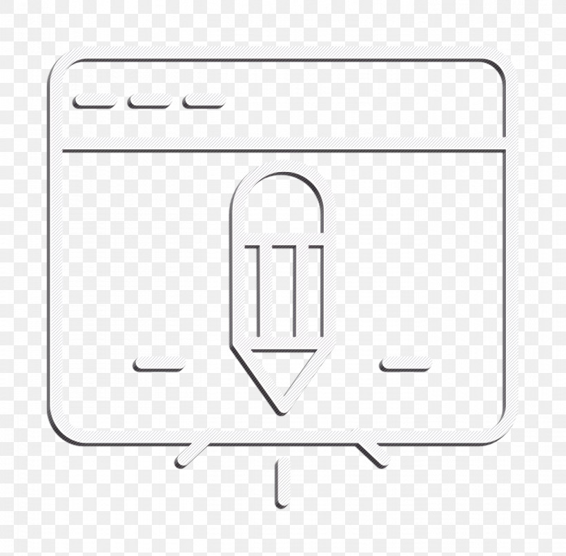 Tablet Icon Creative Icon, PNG, 1404x1380px, Tablet Icon, Blackandwhite, Circle, Creative Icon, Line Download Free
