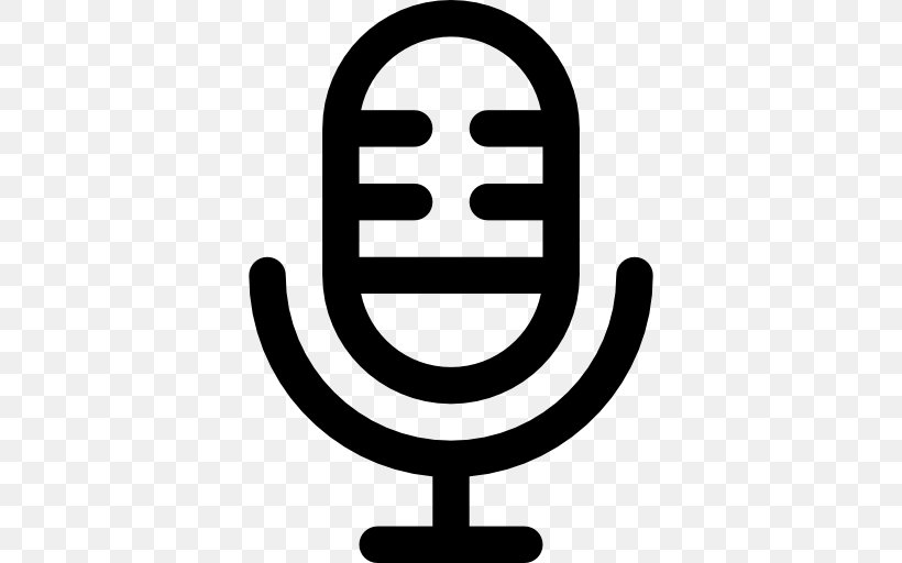 Voice Recorder, PNG, 512x512px, Microphone, Black And White, Communication, Human Behavior, Symbol Download Free