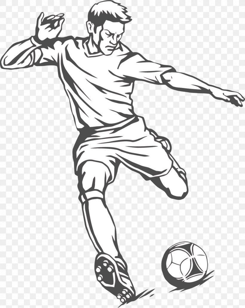 Football Player Kick, PNG, 998x1253px, Football, Area, Arm, Art, Artwork Download Free