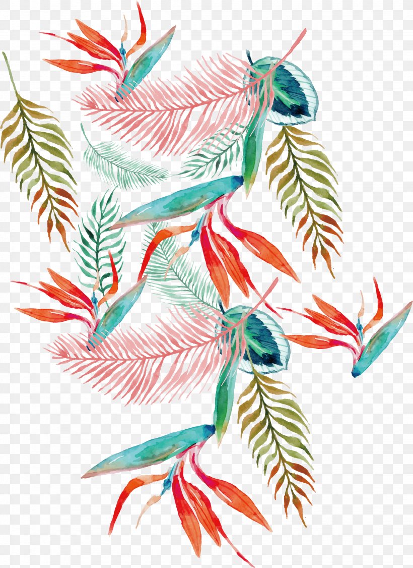 Illustration, PNG, 2256x3098px, Plant, Art, Drawing, Feather, Flower Download Free