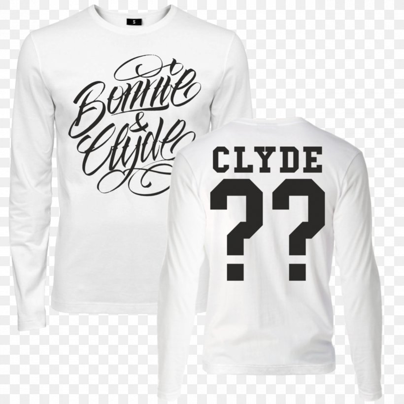 Long-sleeved T-shirt Bonnie And Clyde Sports Fan Jersey Jumper, PNG, 1300x1300px, Tshirt, Active Shirt, Bluza, Bonnie And Clyde, Bonnie Parker Download Free