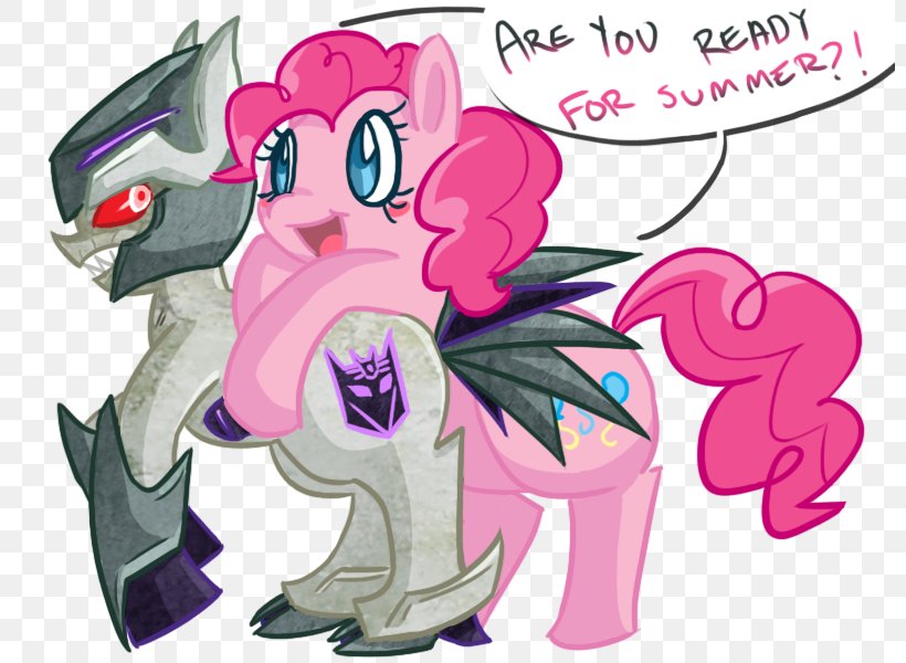 Megatron Pinkie Pie Pony Twilight Sparkle Horse, PNG, 800x600px, Watercolor, Cartoon, Flower, Frame, Heart Download Free