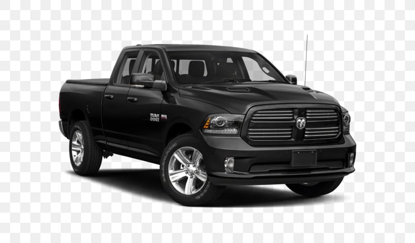 Ram Trucks Dodge Jeep Chrysler Pickup Truck, PNG, 640x480px, 2018 Ram 1500, 2018 Ram 1500 Quad Cab, 2019 Ram 1500, Ram Trucks, Automotive Design Download Free