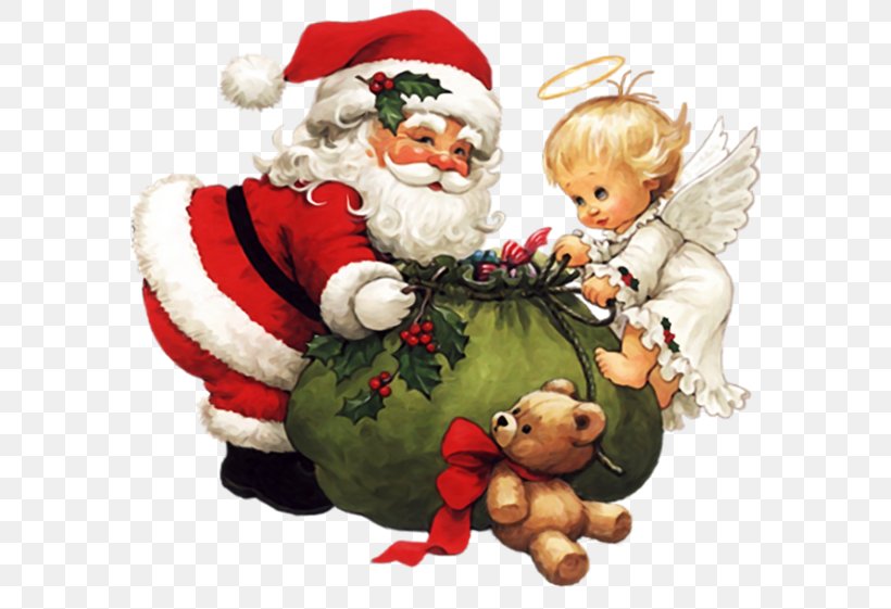 Santa Claus Angel Christmas Child Clip Art, PNG, 600x561px, Santa Claus, Angel, Animation, Child, Christmas Download Free