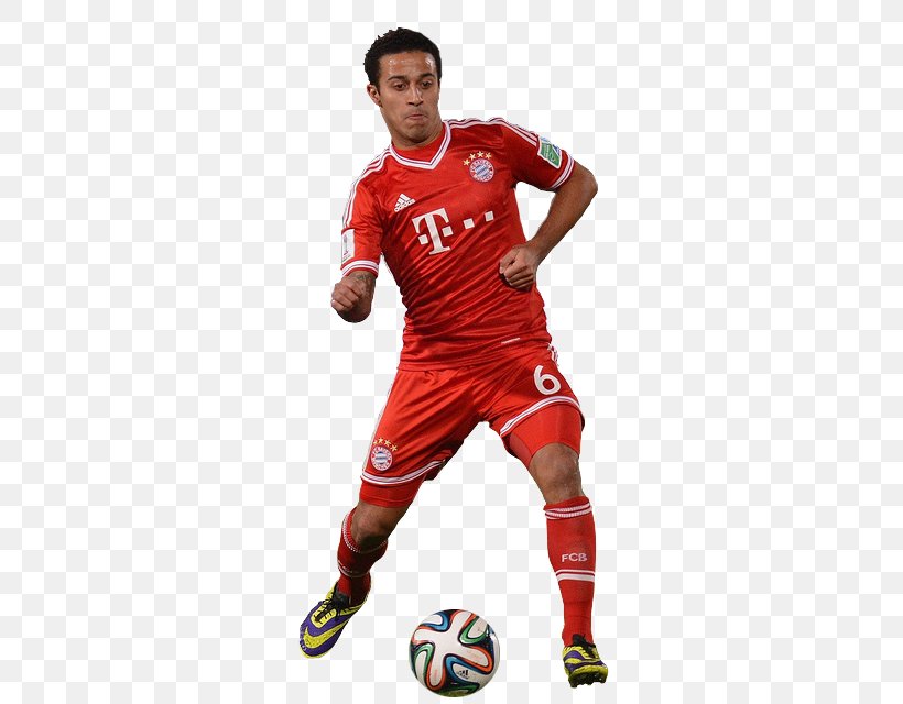 Thiago Alcántara Jersey Football Player Rendering, PNG, 417x640px, 2014, Jersey, Ball, Clothing, Football Download Free