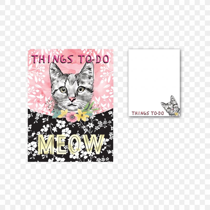 Whiskers Notebook Cat Pink M Font, PNG, 1100x1100px, Whiskers, Brand, Cat, Cat Like Mammal, Label Download Free
