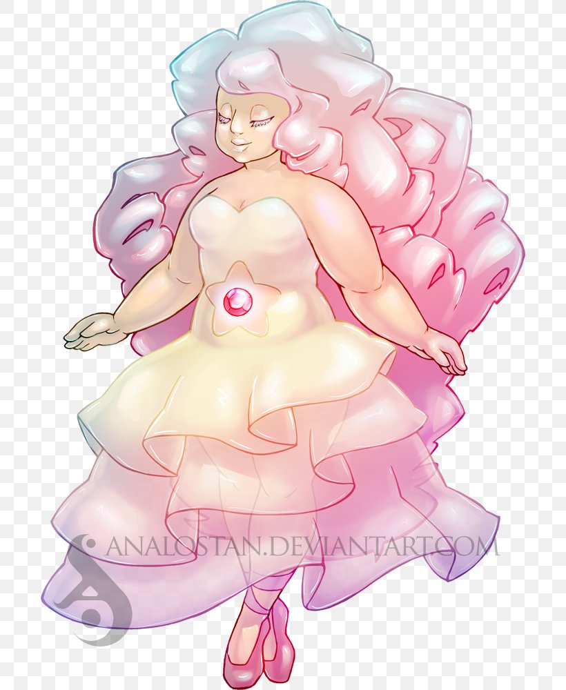 Rose Quartz Pearl Drawing, PNG, 702x1000px, Watercolor, Cartoon, Flower, Frame, Heart Download Free