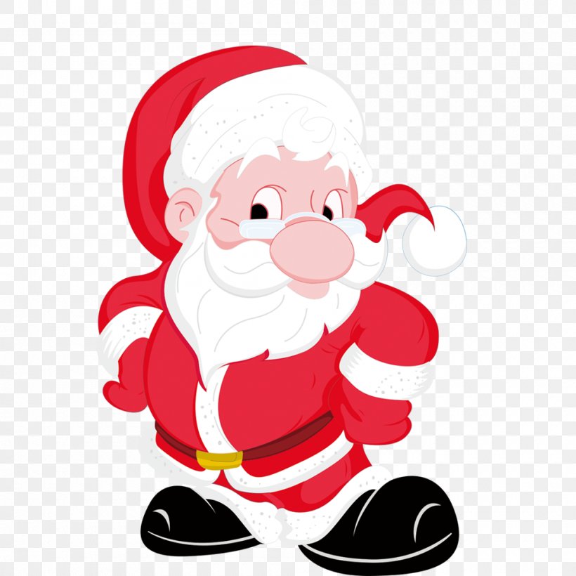 Santa Claus Reindeer Drawing Christmas, PNG, 1000x1000px, Santa Claus, Art, Cartoon, Child, Christkind Download Free