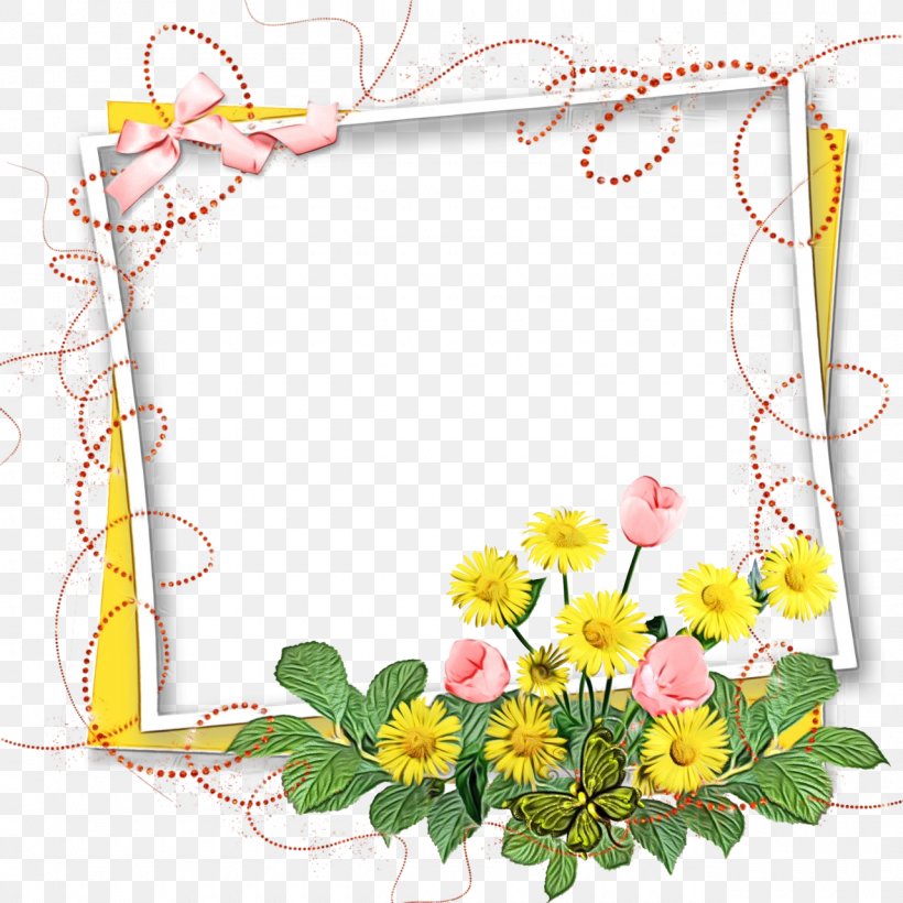 Birthday Photo Frame, PNG, 1280x1280px, Picture Frames, Birthday, Birthday Photo Frame, Cut Flowers, Floral Design Download Free