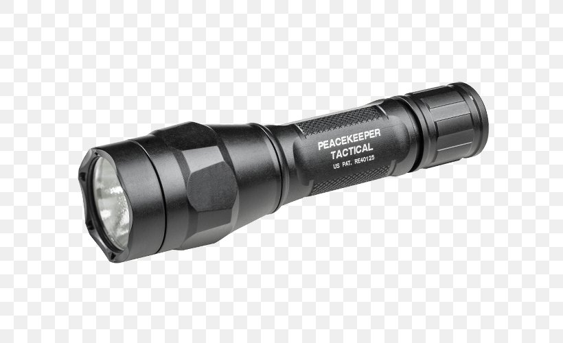 Flashlight Surefire P1R PEACEKEEPER-Tactická LED Svítilna 600lm / 15lm Lumen, PNG, 700x500px, Light, Cree Inc, Flashlight, Hardware, Incandescent Light Bulb Download Free