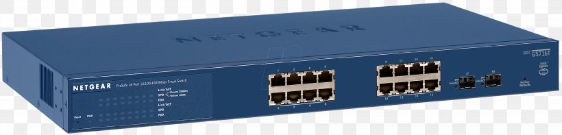 Network Switch Gigabit Ethernet Computer Network Netgear Port, PNG, 3000x721px, Network Switch, Computer Network, Computer Port, Electronic Device, Electronics Accessory Download Free