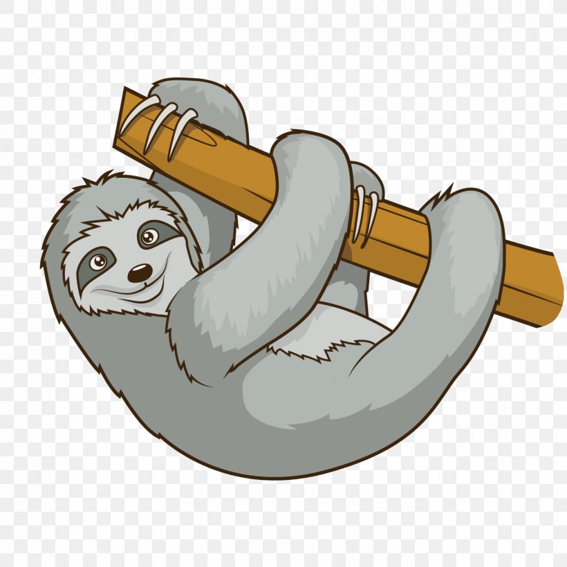 Sloth Cartoon Stock Illustration Royalty-free, PNG, 1276x1276px, Sloth, Arboreal, Cartoon, Drawing, Finger Download Free