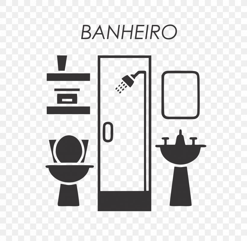 Bathroom Hot Tub Toilet Faucet Handles & Controls Shower, PNG, 2432x2369px, Bathroom, Area, Baths, Black, Black And White Download Free