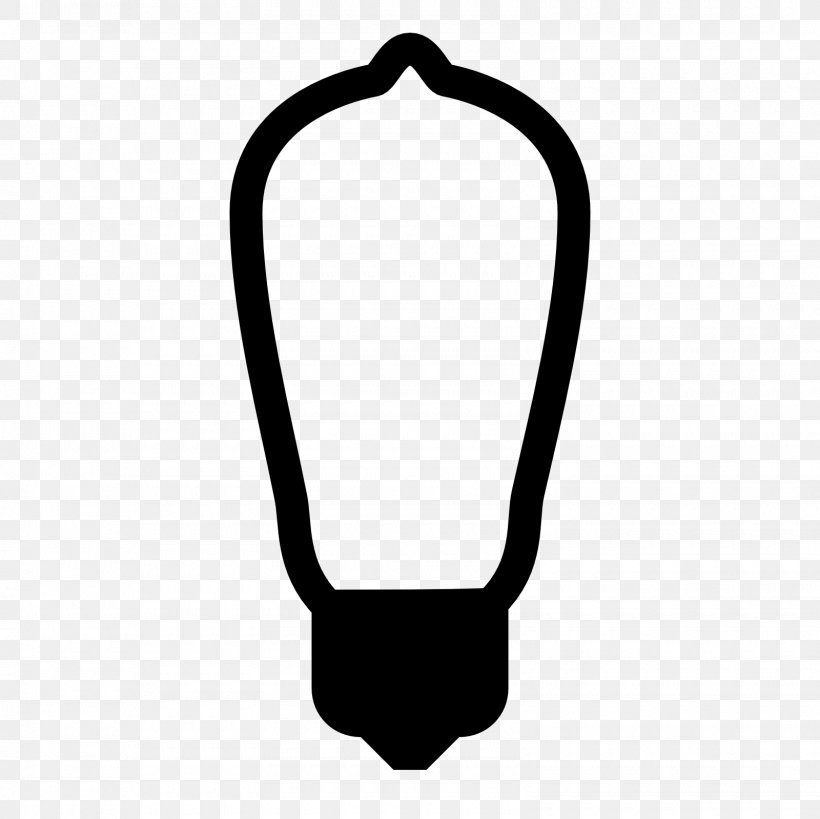 Incandescent Light Bulb Lamp Lighting Electric Light, PNG, 1600x1600px, Light, Black, Black And White, Candle, Edison Light Bulb Download Free