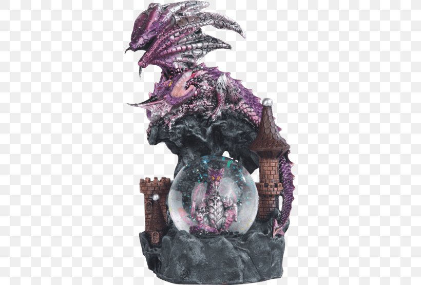 Snow Globes Metallic Dragon Figurine, PNG, 555x555px, Snow Globes, Crystal, Dragon, Fantasy, Figurine Download Free