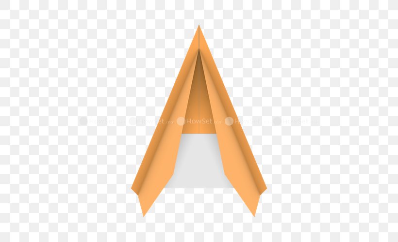 Standard Paper Size Paper Planes Letter Triangle, PNG, 500x500px, Paper, Concorde, Letter, Orange, Paper Planes Download Free