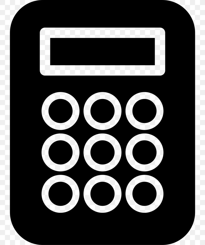 Calculator Symbol Calculation Clip Art, PNG, 742x980px, Calculator, Black And White, Brand, Calculation, Multimedia Download Free