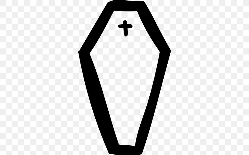 Coffin Death Clip Art, PNG, 512x512px, Coffin, Black, Black And White, Cemetery, Death Download Free