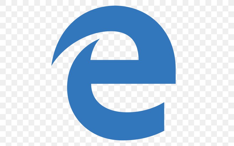 Microsoft Edge Web Browser, PNG, 512x512px, Microsoft Edge, Area, Blue, Brand, Internet Explorer Download Free