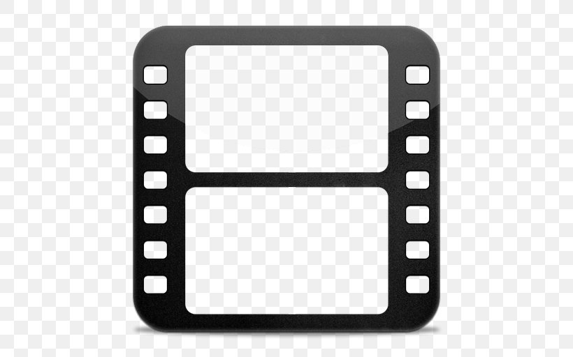 Movie Icons Film Cinema, PNG, 512x512px, Movie Icons, Black, Cinema, Clapperboard, Film Download Free