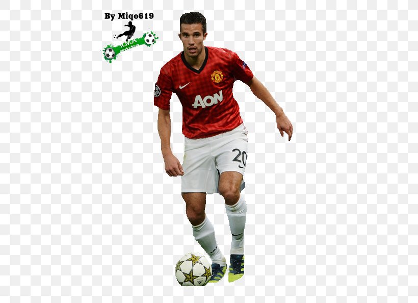 Team Sport T-shirt Football Manchester United F.C., PNG, 427x594px, Team Sport, Ball, Clothing, Football, Football Player Download Free