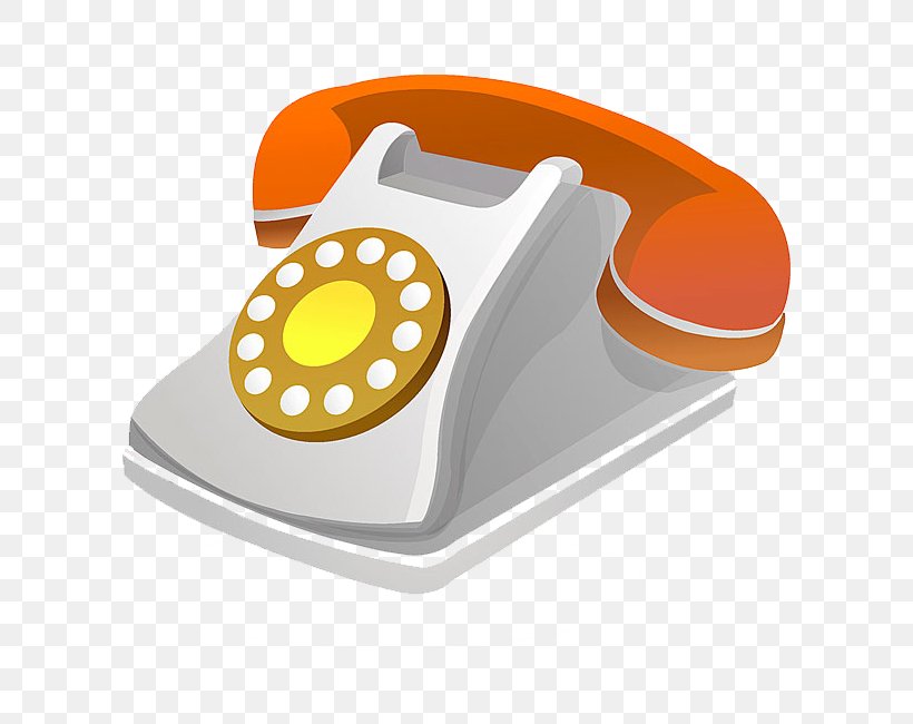 Telephone Symbol Icon, PNG, 650x650px, Telephone, Icon Design, Orange, Rgb Color Model, Software Download Free