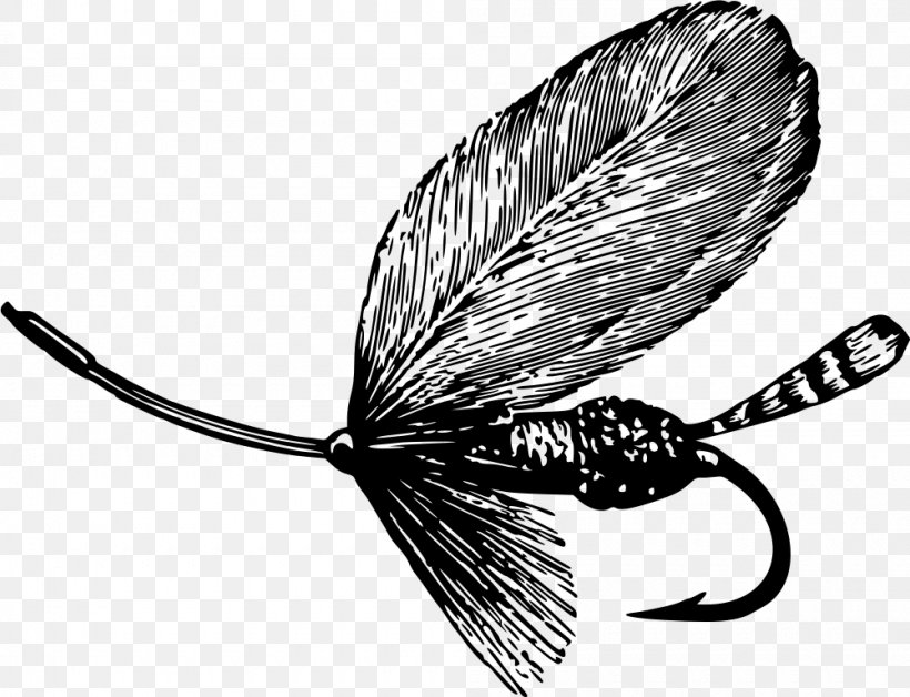 Leaf Fly, PNG, 1000x767px, Fly Fishing, Artificial Fly, Bait, Bass Fishing, Blackandwhite Download Free