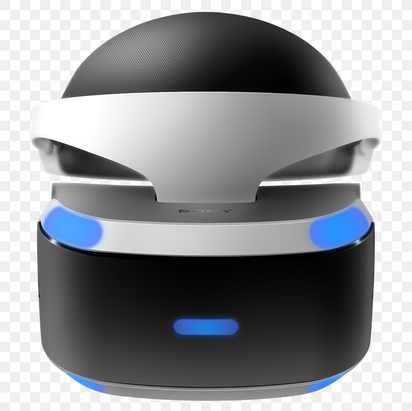 PlayStation VR Samsung Gear VR Head-mounted Display PlayStation 4, PNG, 740x817px, Playstation Vr, Electronics, Headgear, Headmounted Display, Helmet Download Free