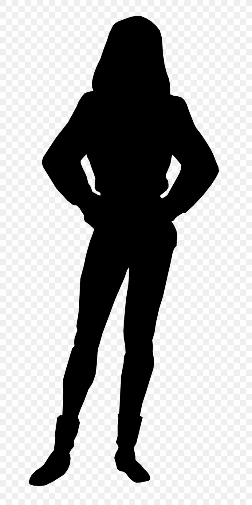 Silhouette Homo Sapiens Clip Art, PNG, 1024x2048px, Silhouette, Black, Black And White, Fictional Character, Homo Sapiens Download Free