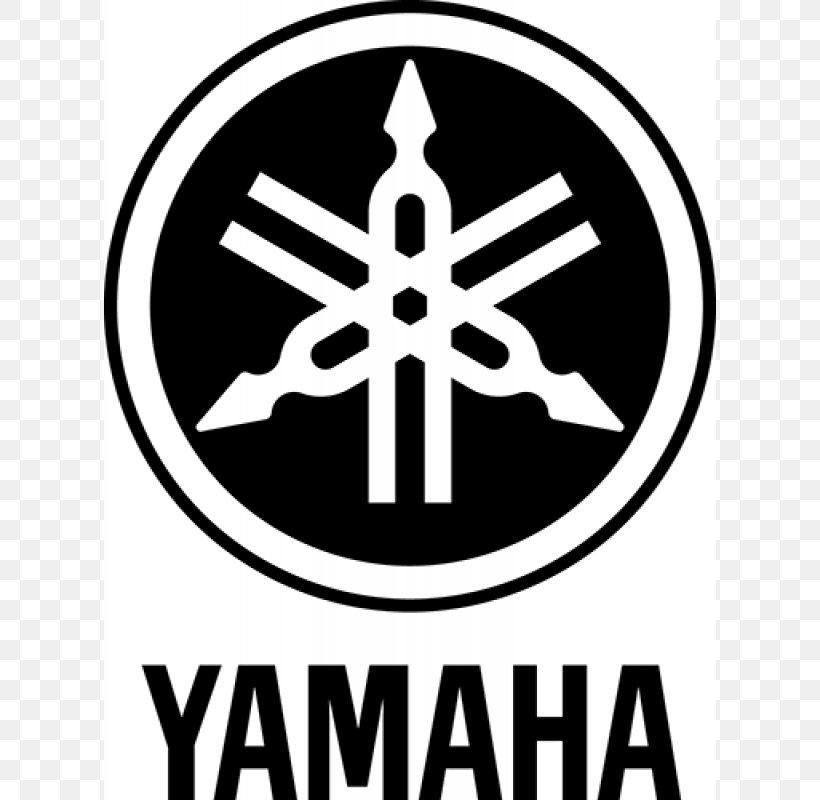 Yamaha Motor Company Yamaha Corporation Logo Decal Sticker, PNG, 800x800px, Yamaha Motor Company, Black And White, Brand, Decal, Digital Piano Download Free
