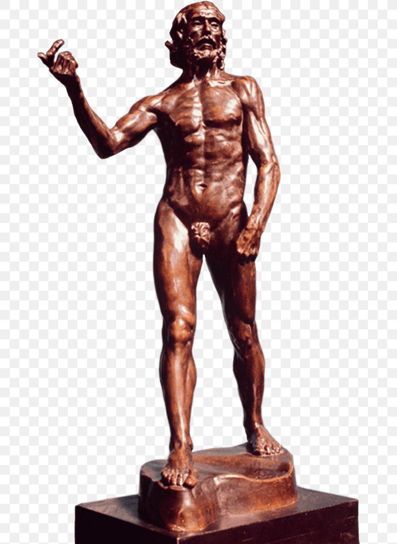 Bronze Sculpture St. John The Baptist Preaching, PNG, 666x1123px, Bronze, Art, Bodybuilder, Bodybuilding, Bronze Sculpture Download Free