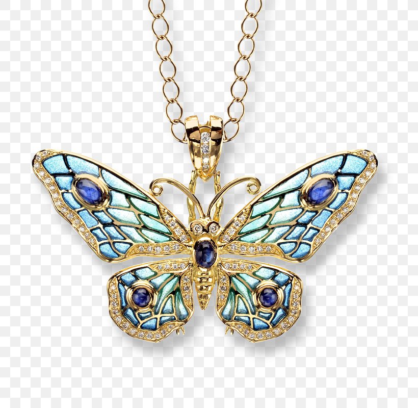 Necklace Monarch Butterfly Brooch Charms & Pendants Jewellery, PNG, 800x800px, Necklace, Blue Diamond, Body Jewelry, Brooch, Brush Footed Butterfly Download Free