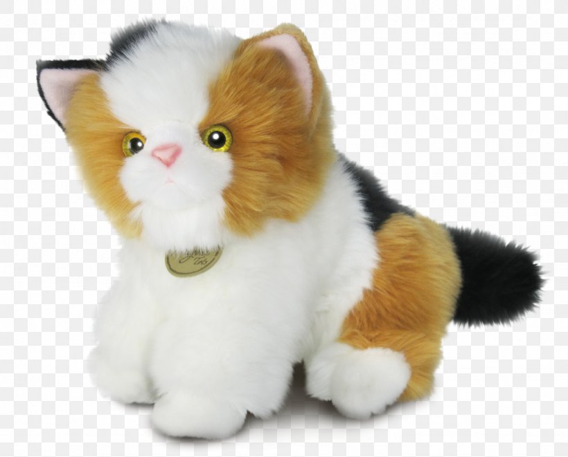 calico kitten stuffed animal