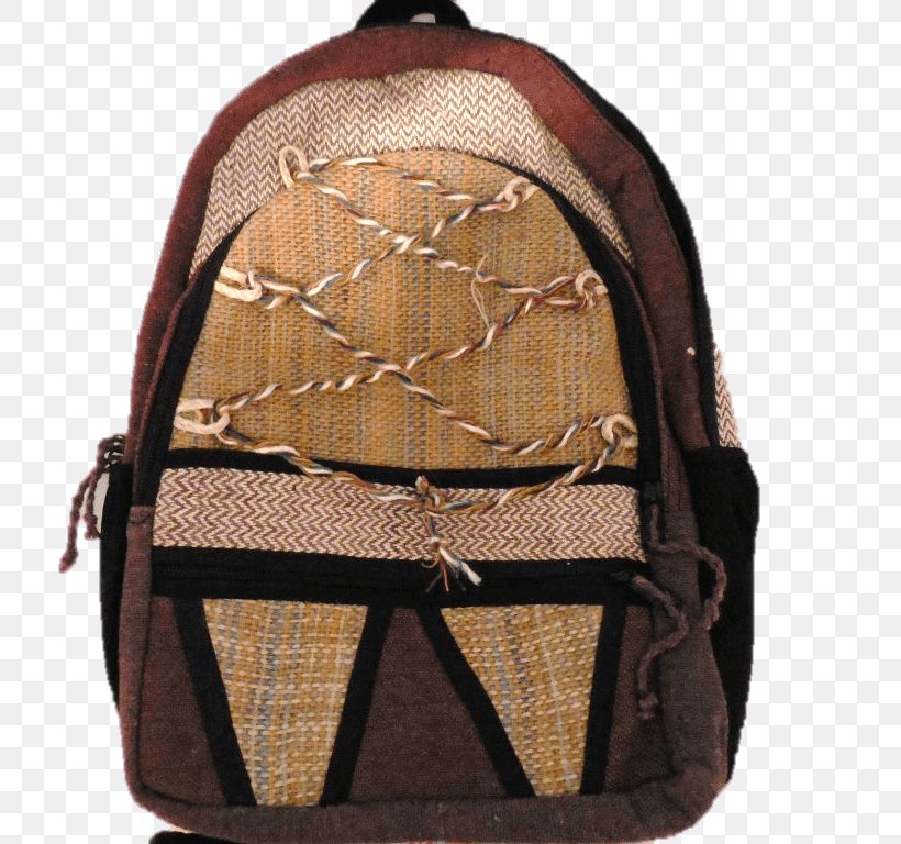 Baggage Backpack Hemp Environmentally Friendly, PNG, 768x768px, Bag, Backpack, Baggage, Brown, Drawstring Download Free