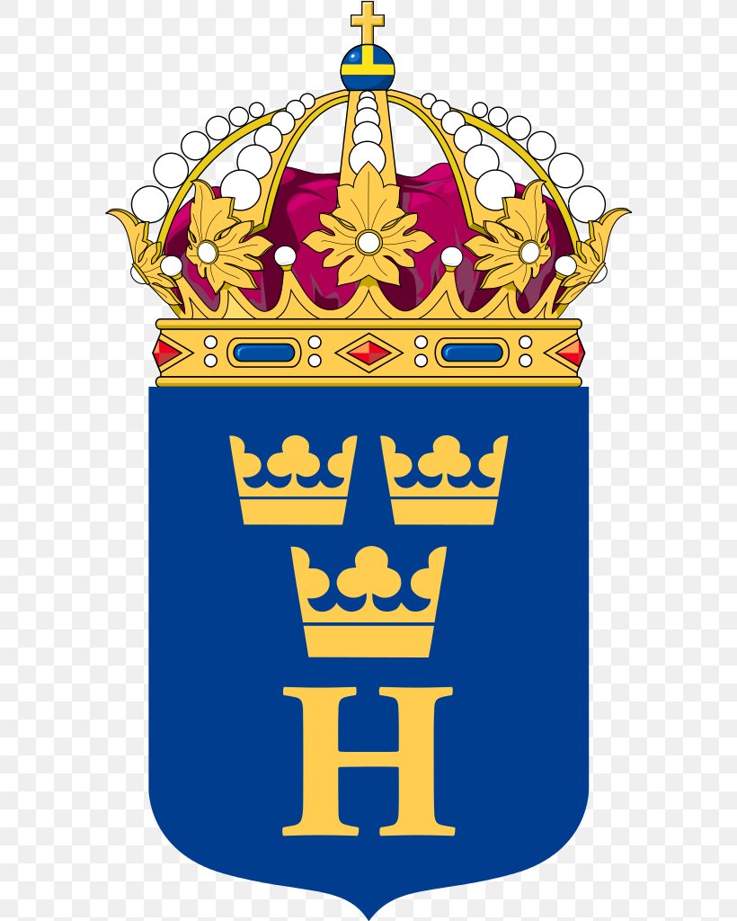 Coat Of Arms Of Sweden Coat Of Arms Of Sweden Flag Of Sweden Three Crowns, PNG, 586x1024px, Sweden, Area, Coat Of Arms, Coat Of Arms Of Denmark, Coat Of Arms Of Sweden Download Free