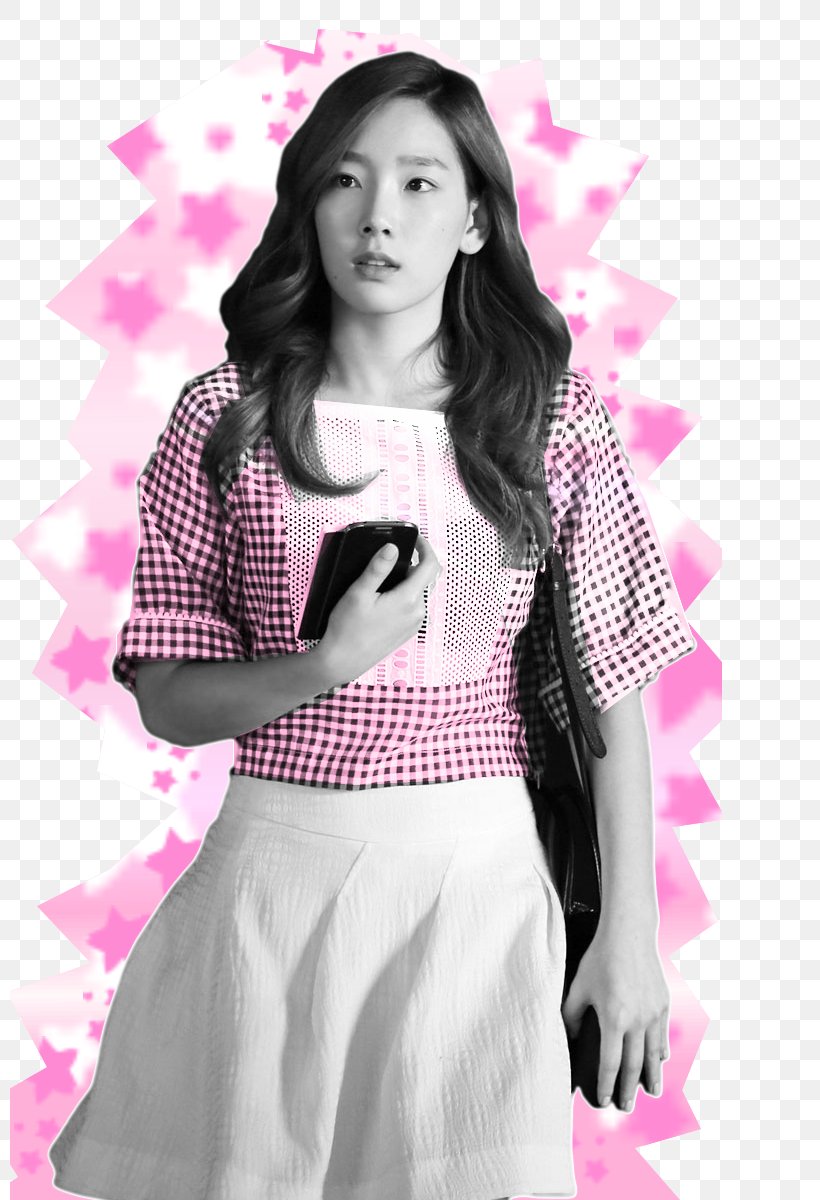 Taeyeon Girls' Generation Model, PNG, 800x1200px, Watercolor, Cartoon, Flower, Frame, Heart Download Free