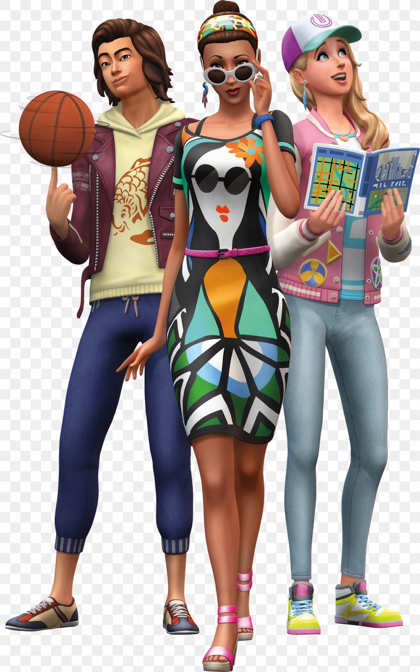 The Sims 4: City Living The Sims 4: Get To Work The Sims 3: Late Night The Sims 3 Stuff Packs Expansion Pack, PNG, 1800x2880px, Sims 4 City Living, Costume, Electronic Arts, Expansion Pack, Fashion Download Free