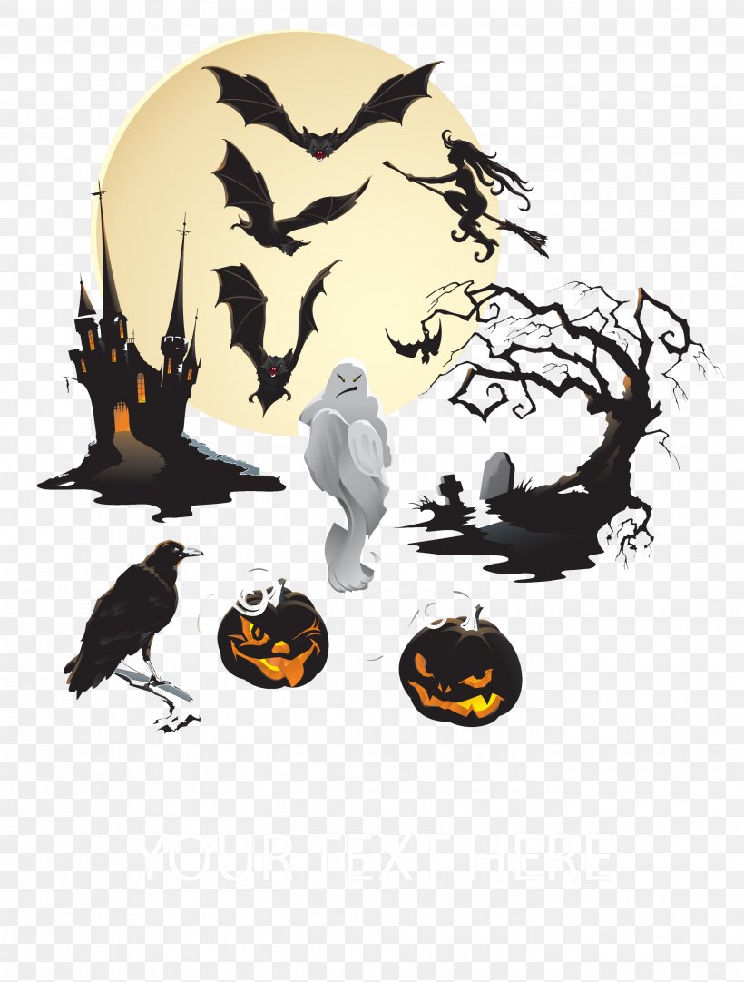 Bat Halloween Jack-o'-lantern Clip Art, PNG, 2704x3570px, Bat, Cartoon, Ghost, Halloween, Halloween Film Series Download Free