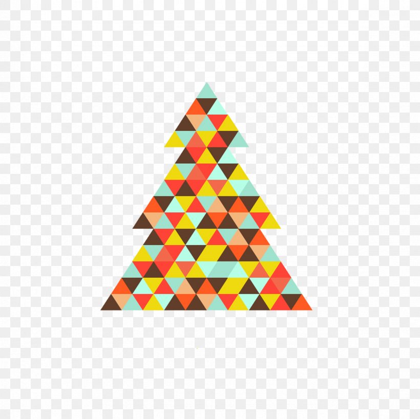 Christmas Tree, PNG, 2362x2362px, Christmas, Christmas Decoration, Christmas Ornament, Christmas Tree, Color Triangle Download Free