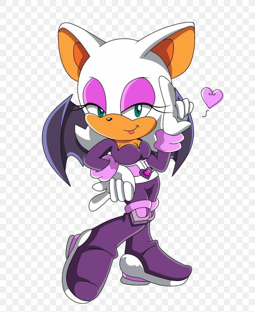Rouge The Bat Sonic Heroes Shadow The Hedgehog Art, PNG, 1600x1956px, Watercolor, Cartoon, Flower, Frame, Heart Download Free