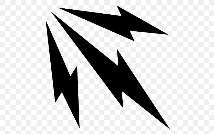 Symbol Lightning, PNG, 512x512px, Symbol, Black, Black And White, Lampo, Lightning Download Free