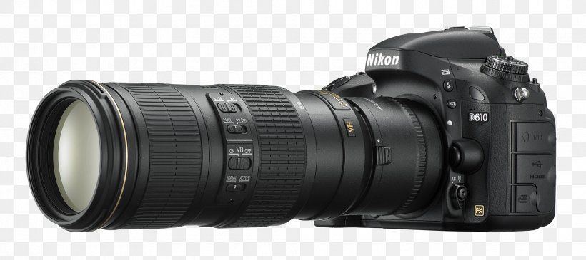 Digital SLR Nikon D7200 Nikon D610 Camera, PNG, 2019x899px, Digital Slr, Camera, Camera Accessory, Camera Lens, Cameras Optics Download Free