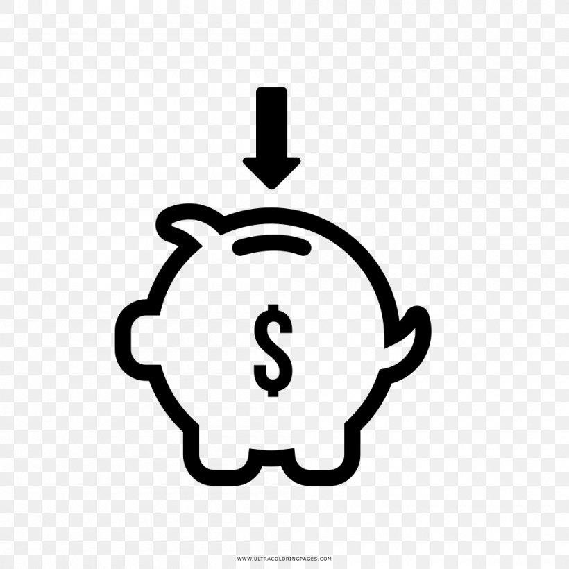 Drawing Finance Saving Investment Business, PNG, 1000x1000px, Drawing, Afacere, Area, Black And White, Brand Download Free