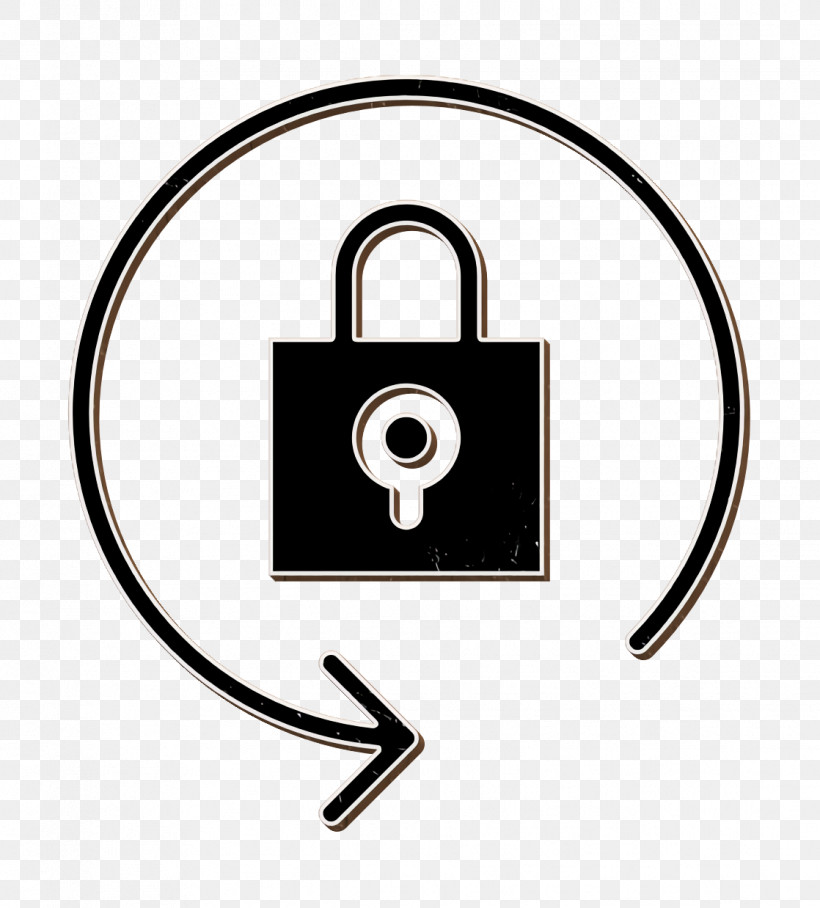 Lock Icon Essential Compilation Icon, PNG, 1118x1238px, Lock Icon, Combination Lock, Essential Compilation Icon, Household Hardware, Line Art Download Free